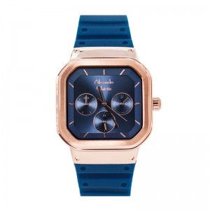 Alexandre Christie AC 2811 Rosegold Blue Steel SSBFRRGBU